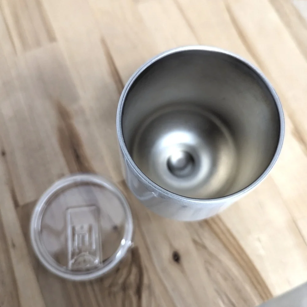 Free People x Corkcicle Opal White Insulated Wine Travel Tumbler Cup Prismatic